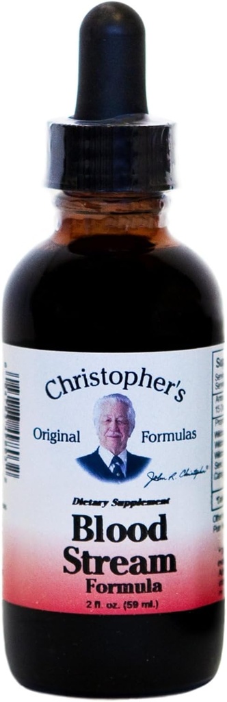 Christophers opprinnelige formler blodstrøm formel, 2 oz glyserin ekstrakt - naturlig urteblanding