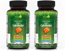 Irwin Naturals Maksimal styrke 3-i-1 Carb Blocker - 84 Flytende Soft-Gels, Pakke med 2 - Nøytralisere karbohydrater - 84 Total Services