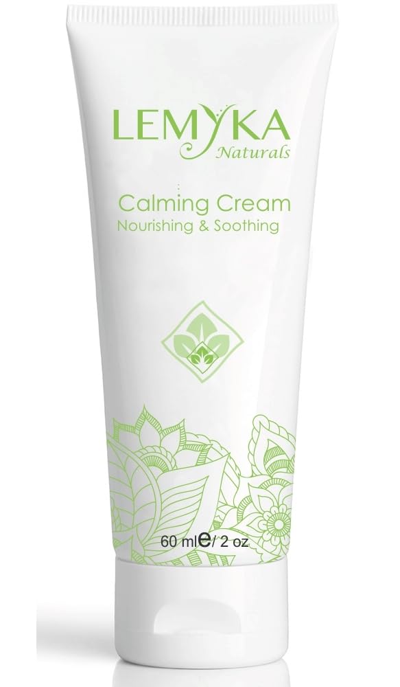 LEMYKA Naturlig Eczema Cream med ceramider, kløe og rødhet Relief for atopisk dermatitt, Psoriasis, Hiv, organisk healing Ointment Langvarig Moisturizer, Parabenfri, Fragrance-fri, 2oz