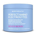 BodyHealth PerfectAmino Electrolytes Powder Ingen Sukker, Keto Sukker Gratis Fasting Electrolytes Drikkemiks, Hydration pulver med spor Minerals - Blandet Berry - 60 Serveringer