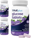 TRUEPlus® Glucosetabletter, Grape Flavor - 50ct flaske - 3 Pack