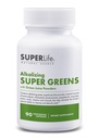 100% organisk alkalisering Super Greens - Superfood w/Alfalfa, Barley & hvetegrass, Matcha & Chlorella - naturlig kilde til fytonutrienter og klorofyll | Fremmer pH Body Balance & Detox | 90 Kapsler