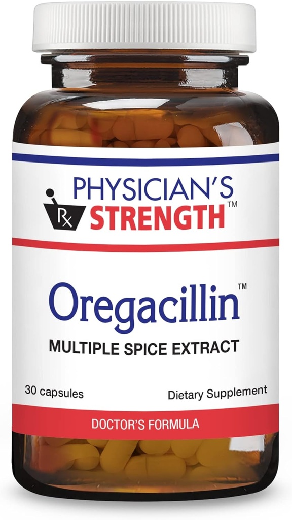 Legens styrke Oregacillin - 30 kapsler - Multiple Spice Extract - Respiratorisk helsestøtte - 30 Serveringer
