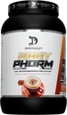 DRAGON PHARMA Whey Protein Blend, Rask absorpsjon, Glutenfri, 100% Whey Protein, WheyPorm, Maximor Recovery, Great Tasting, 25 gram protein (26 serveringer, Cappuccino)