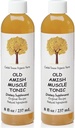 Caleb Treeze Gamle amish Muskel Tonic 8 oz, Ben Cramps Relief, Fot Cramps Relief, Restless Ben, Muskel Cramps & Spasm Relief - Pakke med 2