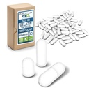 PureCaps USA - Tomme Gelatin Capsules Størrelse 0| 1000 Separerte piller | Hvite | Ikke-GMO Certified | SLS, Gluten, Preservativ Gratis