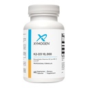 XYMOGEN K2-D3 10000 - vitamin D3 K2 Supplement for immun-, bein- og kardiovaskulær støtte* - Ikke-GMO, Glutenfri, vegetarisk - 60 Kapsler
