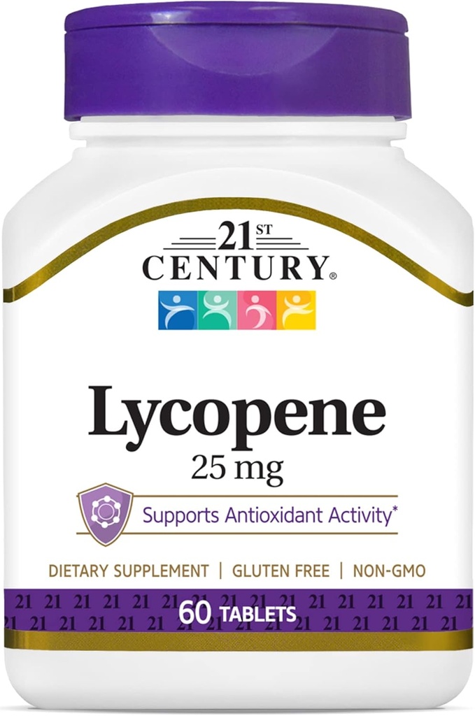 21st Century Lycopen 25 mg tabletter, 60 greve (22400)