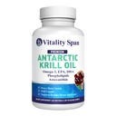 Krill Oil Omega 3 Astaxanthin Choline DHA EPA, Superior Absorpsjon, Ekstra styrke, Ingen fiskeolje Ettersmak, Heavy Metal Testet, Små størrelse Softgels, 500 mg