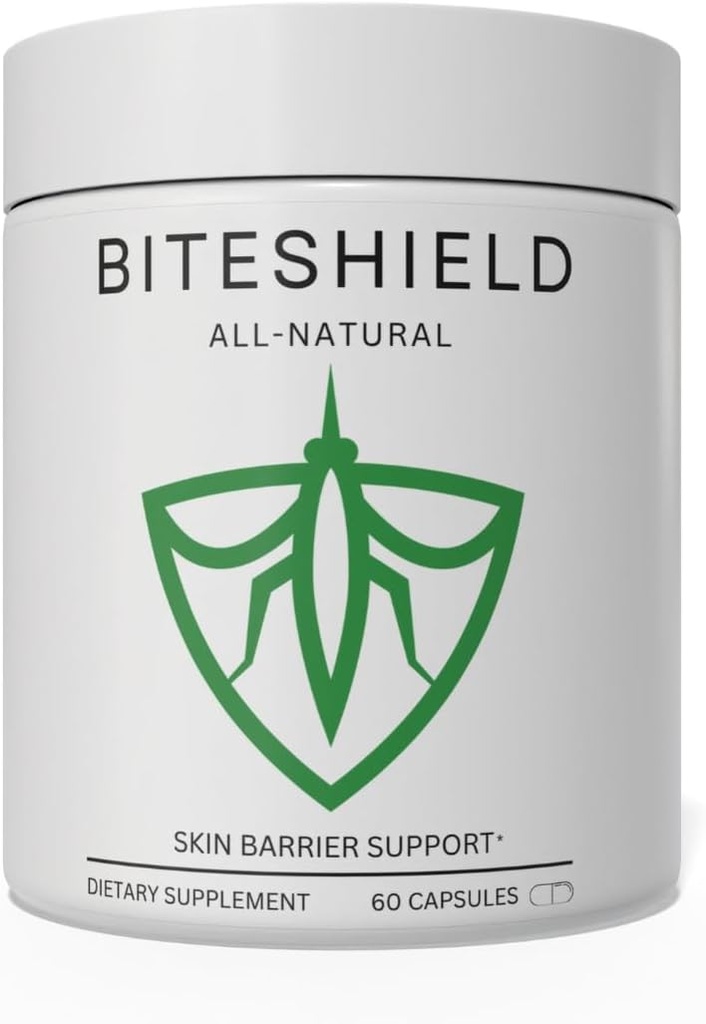 Alt-Naturlig Daily Supplement for \"Bite Magnets\" - 24/7 Plantebasert Alternativ til Mosquito Repellents, Insekt Sprays & Bug Sprays - støtter hud, velvære og utendørs komfort