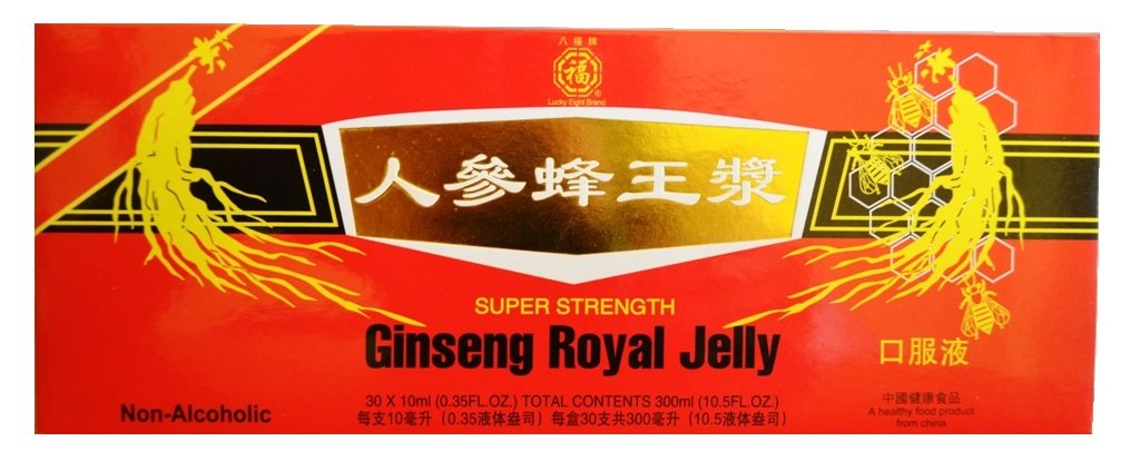 Flytende Ginseng Royal Jelly Extract Honey Base (pakke med 1)