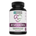 ZHOU Resveratrol : 29: Vcp, (Btl-Plastic) 1000 mg 60ct