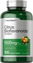 Horbäach Citrus Bioflavonoids Supplement  meget 300 Caplets Vegetarisk, ikke-GMO, og Glutenfri formel