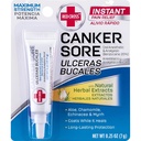Red Cross Canker Sore Medisin - 0.25 Oz (Packing May Vary)