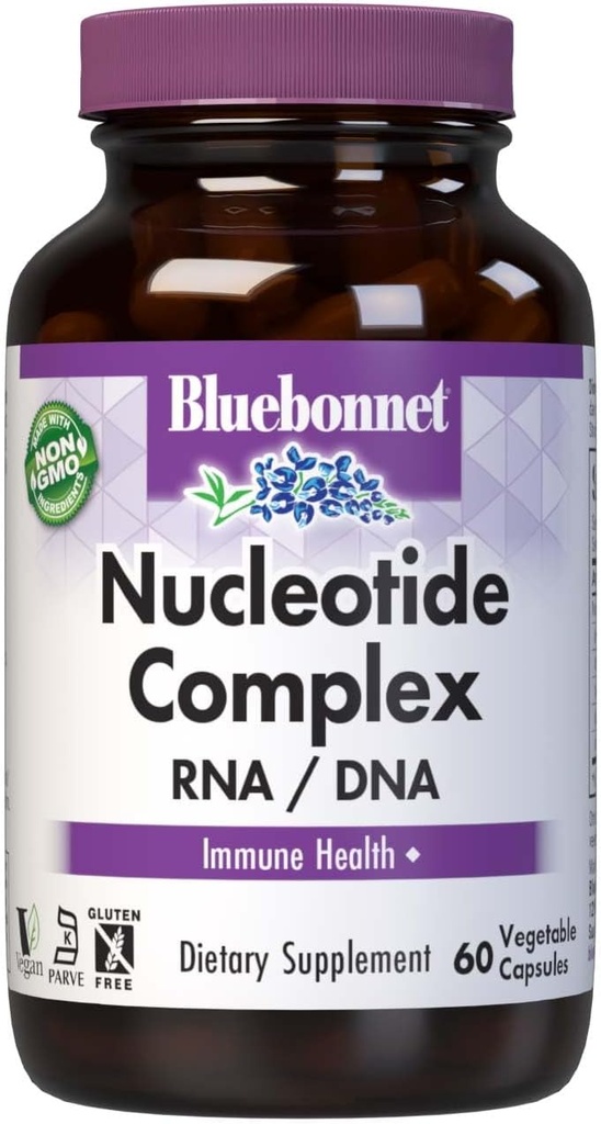 BlueBonnet Nucleotid Complex Supplement, 60 greve, hvit