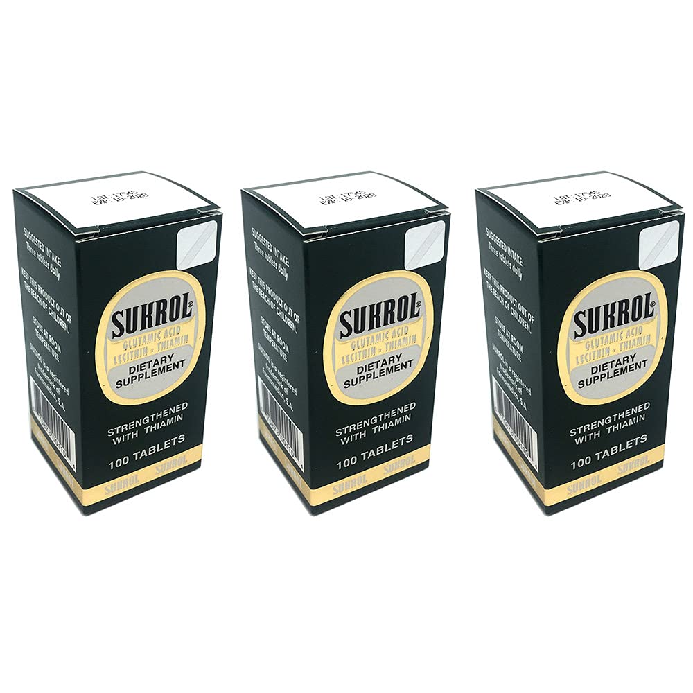 Sukrol kosttilskudd 100 tabletter