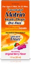 Motrin spedbarn konsentrert flytende medisin slippes med Ibuprofen, Berry, 1 fl oz