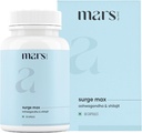 Mars Surgemax naturlige kapsler med Shilajit & Safed Musli | støtter energi, styrke og immunitet | for aktiv livsstil | 60 kapsler | Pakke med 1