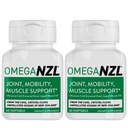 Original Omega-3 felles støtte Supplement, Best Naturlig Muskel Relief, Grønn-Hippet Mussel olje, 120 Softgels, Ingen Fisket Ettersmak