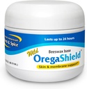 NORTH AMERICAN HERB & SPICE OregaShield - 2 oz - Hud & Membran Support - Wild Spice Olier i en Beeswax Base - varer opp til 24 timer - Ikke-GMO