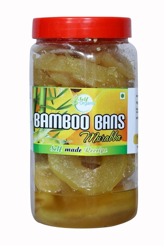 SENTA Hjemlaget Delicious Sweet Bamboo Murabba | Frisk og naturlig Klar til å spise Bans Ka Morabba - hjelper økende høyde | Ingen kunstige farger og tilsetninger (1 Kg)