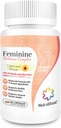 NutraBlast Feminin Balance Complex (60 kapsler)  Vagi Vaginal Detox & Cleanse Probiotika | Støtter Sunn Intestinal Flora & Immune funksjon | Avansert formel med 11 Alle naturlige ingredienser