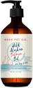 Premium Wild Alaskan lakseolje for hunder og katter 16oz hud og coat naturlig flytende mat supplement for kjæledyr, fiskolje, Omega 3, EPA + DHA fettsyrer for felles funksjon, immun og hjerte helse!