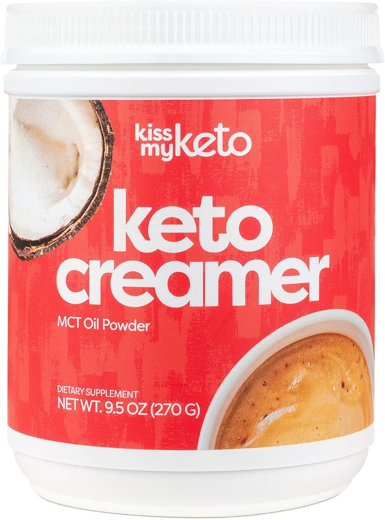 Kiss min keto creamer (original, uovertruffen) — Zero-carb keto kaffe creamer + MCT olje pulver C8 (9g)