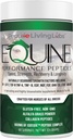Equine ytelse Peptides Hest Peptide, Organic Horse Supplement, Hoof Joint & Muscle Support, Vekt gevinst for hester, 60 serveringer