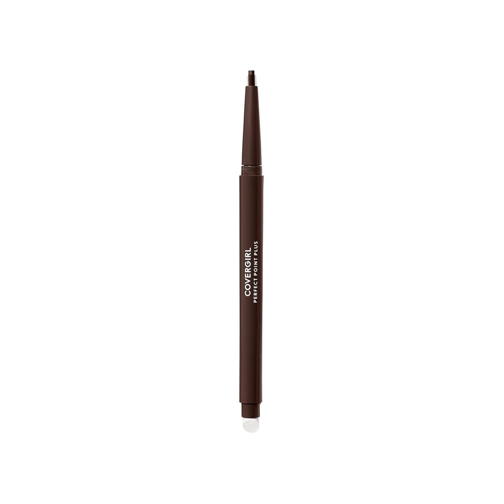 DekselGirl Perfect Point Plus Eyeliner Blyant, Espresso, Lang-Lasting, Versatile Brown Eyeliner, Myk Smudging Tips, Ingen skarpere behov, Pakke med 1