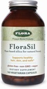 Flora - FloraSil Silica Supplement - Naturlig skjønnhetsstøtte - støtter hår, hud, negl og bein styrke - Plantebasert Silica fra hestehale ekstrakt - Vegan - 180 kapsler (180 serveringer)