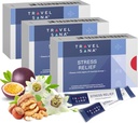 Stress relief |Passionsblomster 200mg |Vitamin B6 og B12 |Premium |Naturlig kosttilskudd |Relieves Stress mens du reiser |Fast-Acting | 10 Sticks (Pack of 3)