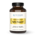 The Wellness Company Spike Support - Detox, Immune Health, Blood Flow, Anti-Clotting - Nattokinase, Dandelion Root, & Black Sativa | 120ct (2 måneders forsyning)