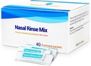 40 pre-miksede saltpakker Sinus renser for Neti-potter og nasal irrigasjonssystemer, saltpakker Effektiv Sinus renser for allergier og kongessjon