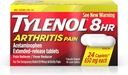 Tylenol 8 timers ledgikt smertelindring - Acetominophen Extended-eagonomiske tabletter, smertefri / feberreduser, 24 kapler, 650 milligram hver (2-pack)