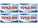 Vanquish Extra Styrke smerte Reliever Caplets, 4 Teller