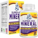2-måneders multimineralt kosttilskudd (Iron Gratis) Naturlige multimineraler | Høy-Potens Multi Mineral Supplement (15-i-1) Blandet Minerals Formula | Mineral kompleks | 60-dagers bulkforsyning | 120 tabletter