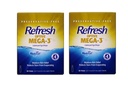 Oppfrisk Optive Mega-3 Lubricant Eye Drops, 30 enkeltbruk (pakke med 2)