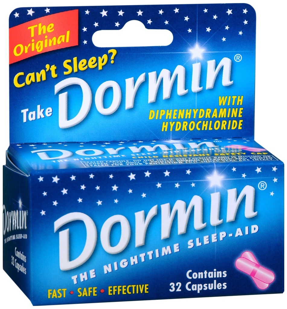 Dormin natt søvnhjelp, 32 kapsler