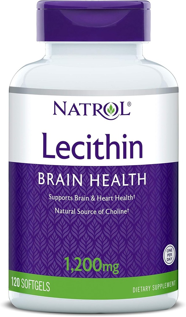 Narrol SOYA Lecitin Mineral Supplement, 1200 mg, 120 greve