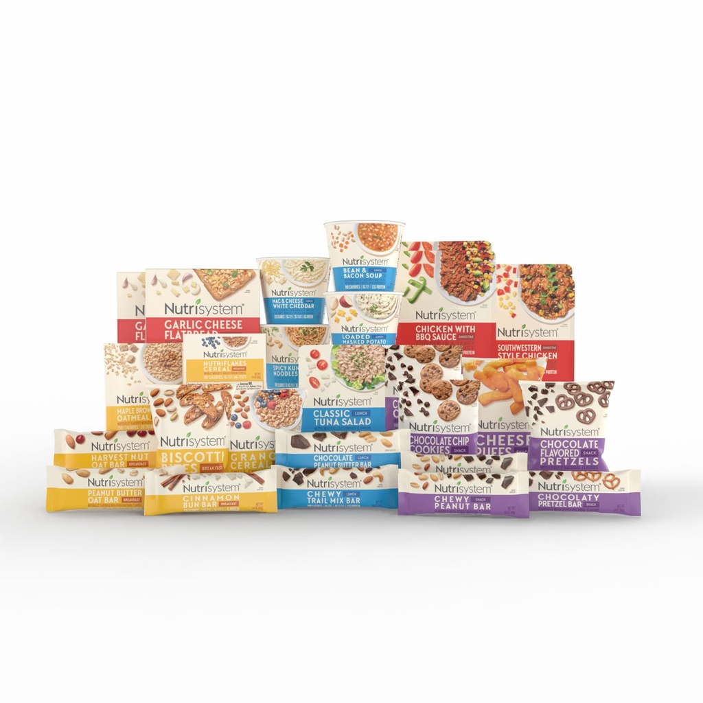 Nutrisystem® Kickstart balansert 7-dagers vekttap Kit med 28 Delicious måltider og snacks