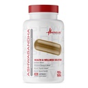 Metabolsk Ernæring Ashwagandha 2200 mg laget med organisk Ashwagandha pulver og svart pepper ekstrakt, 90 Vegan Capusles