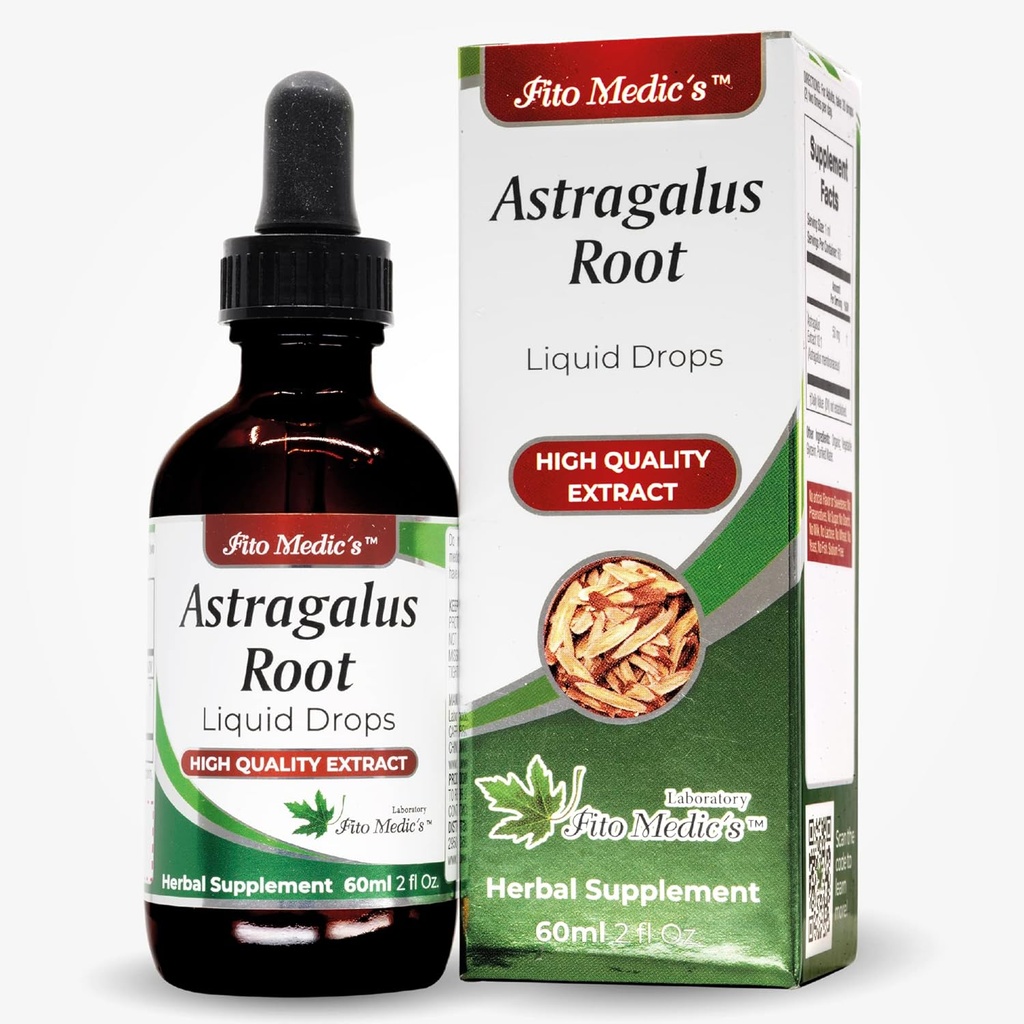 FITO MEDIC'S Lab - Astragalus Extract-Promotes Total Helse, fra - Astragalus Root - Ultra høy absorpsjon, alkoholfri.