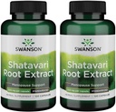 Swanson Shatavari Ayurvedic kvinnelig rejuvenator 500 Milligrams 120 kapsler (2 pakke)