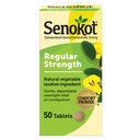 Senokot Regelmessig styrke Senna Laxative tabletter lindring for voksne, 50 teller