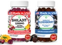 Lunakai USA Made Shilajit & Elderberry Gummies Bundle – Energi og immunstøtte – Ikke-GMO & Delicious