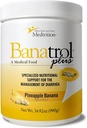 Meditasjon Banatrol® Natural Anti-Diarreal med prebiotika, Relief fra kronisk diarrea, IBS, Recitual Diarrea, klinisk støttet medisinsk mat, ikke-constipating 90 serveringer (Pineaple)