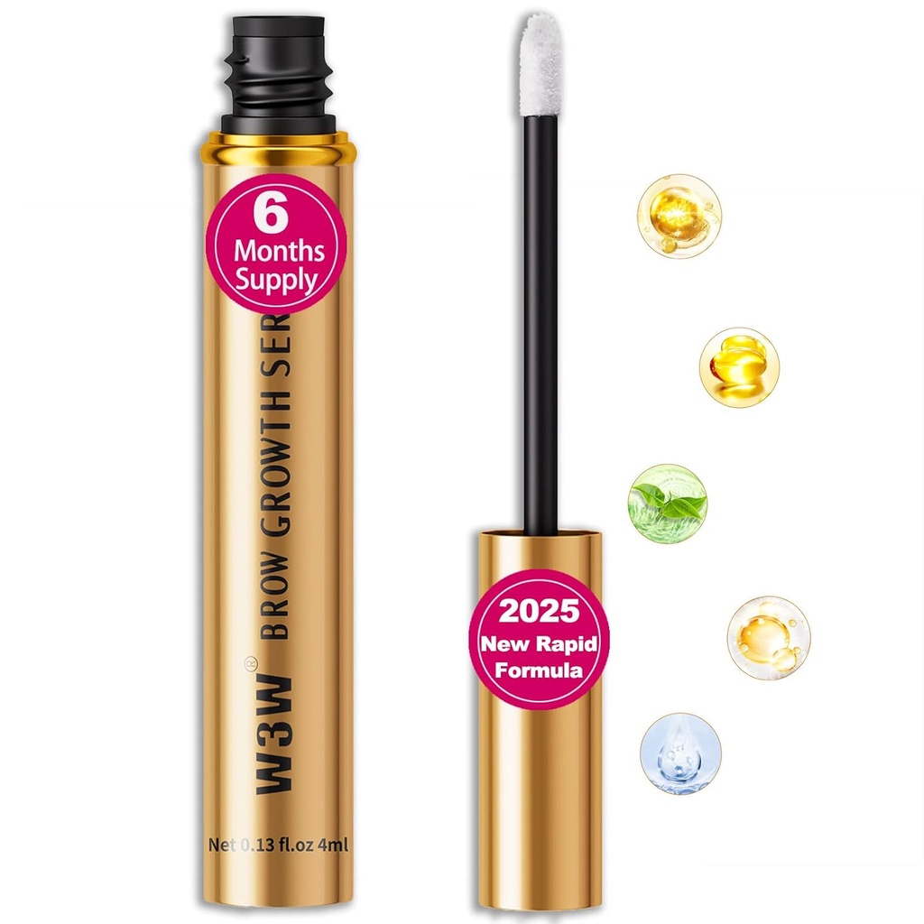 Øyebryn vekst serum,2025 oppgradert ,Rapid Eyebrow vekst serum for sterkere, sunnere øyebryn (oppgradert Brow Surem)