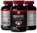hjerne- og minnekraftforsterkning - MANGOSTEEN FRUIT EXTRACT with ACAI FRUIT, POMEGRANAT, RESVERATROL, NONI FRUIT, GOJI BERRY, Mangosteen kosttilskudd, antioksidanter kosttilskudd for kvinner, 1 flaske 60 Caps