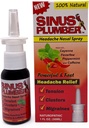 Sinus Plumber Migraine Hodepine Nasal Spray med Capsaicin og Feverfew